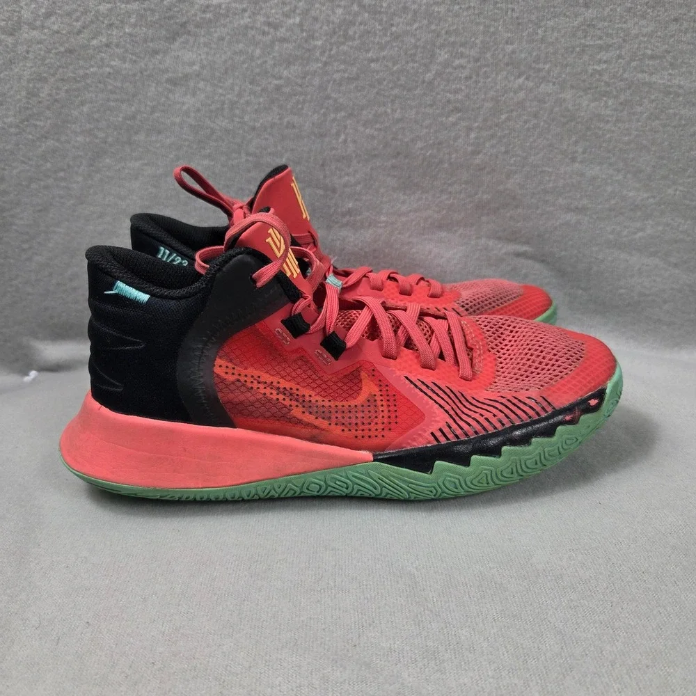 Nike Kyrie Flytrap 5 University Red Black Mint Green DD0340-808 Kids 5Y